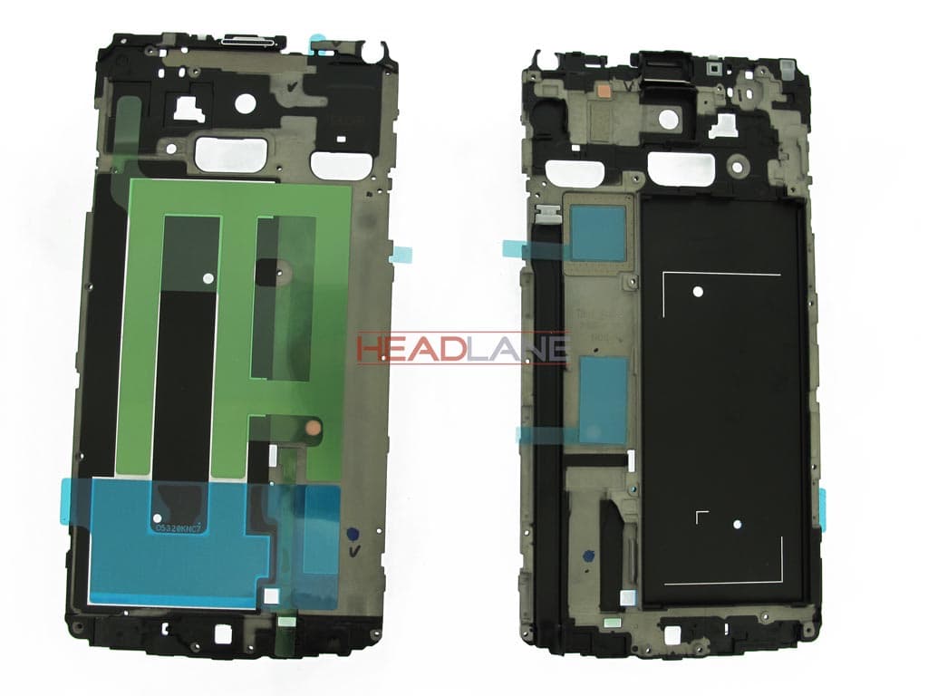 Samsung SM-N910 Galaxy Note 4 LCD Assembly Bracket - Black - GH98-34587B - Samsung Replacement Part