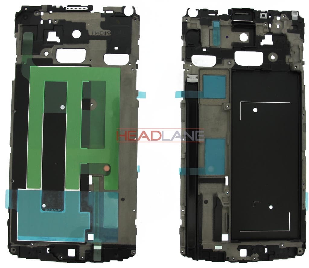Samsung SM-N910 Galaxy Note 4 LCD Assembly Bracket - White - GH98-34587A - Samsung Replacement Part
