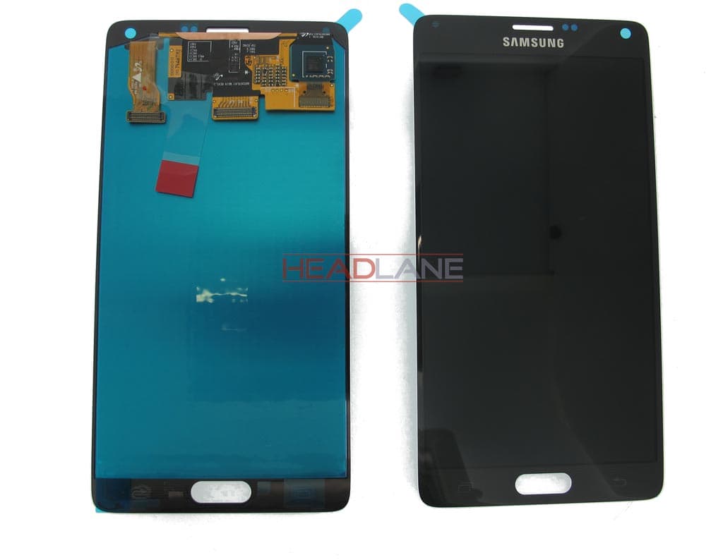 Samsung SM-N910 Galaxy Note 4 LCD Display / Screen + Touch - Black - GH97-16565B - Samsung Replacement Part