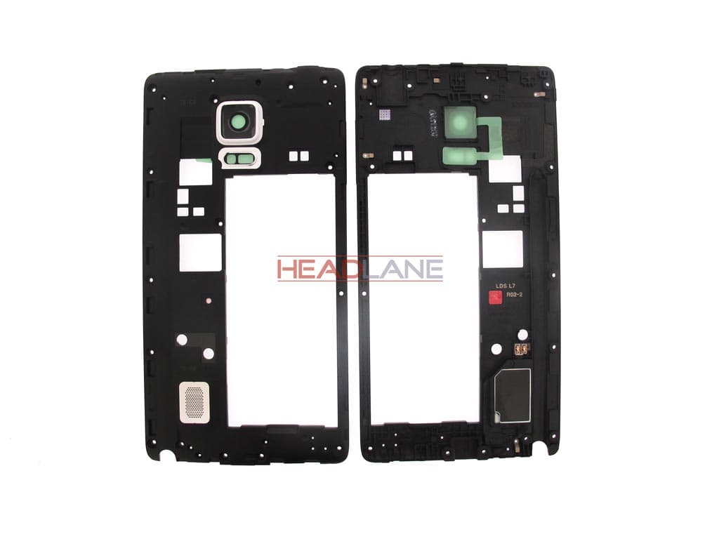 Samsung SM-N915FY Note Edge Middle Cover / Chassis - White - GH97-16721A - Samsung Replacement Part