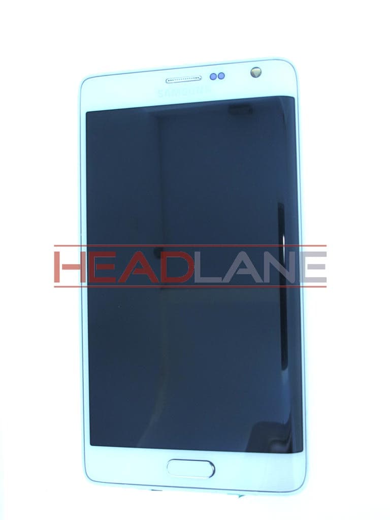 Samsung SM-N915 Galaxy Note Edge LCD Display / Screen + Touch - White - GH97-16636B - Samsung Replacement Part
