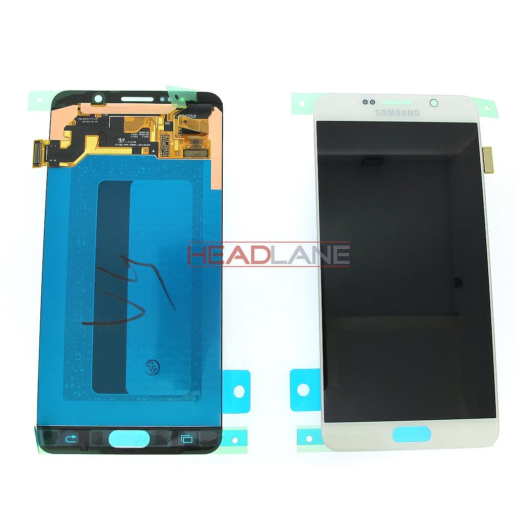 Samsung SM-N920 Galaxy Note 5 LCD Display / Screen + Touch - White - GH97-17755C - Samsung Replacement Part