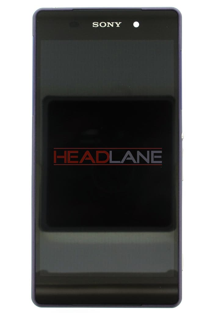 Sony D6502, D6503 Xperia Z2 Purple LCD + Touch - 1281-8360 - Sony Replacement Part