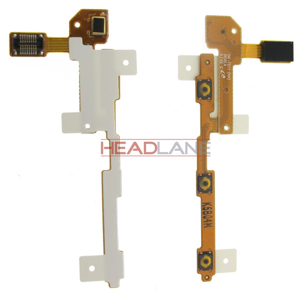 Samsung SM-T210 T2105 T211 Side Key Flex - GH59-13392A - Samsung Replacement Part