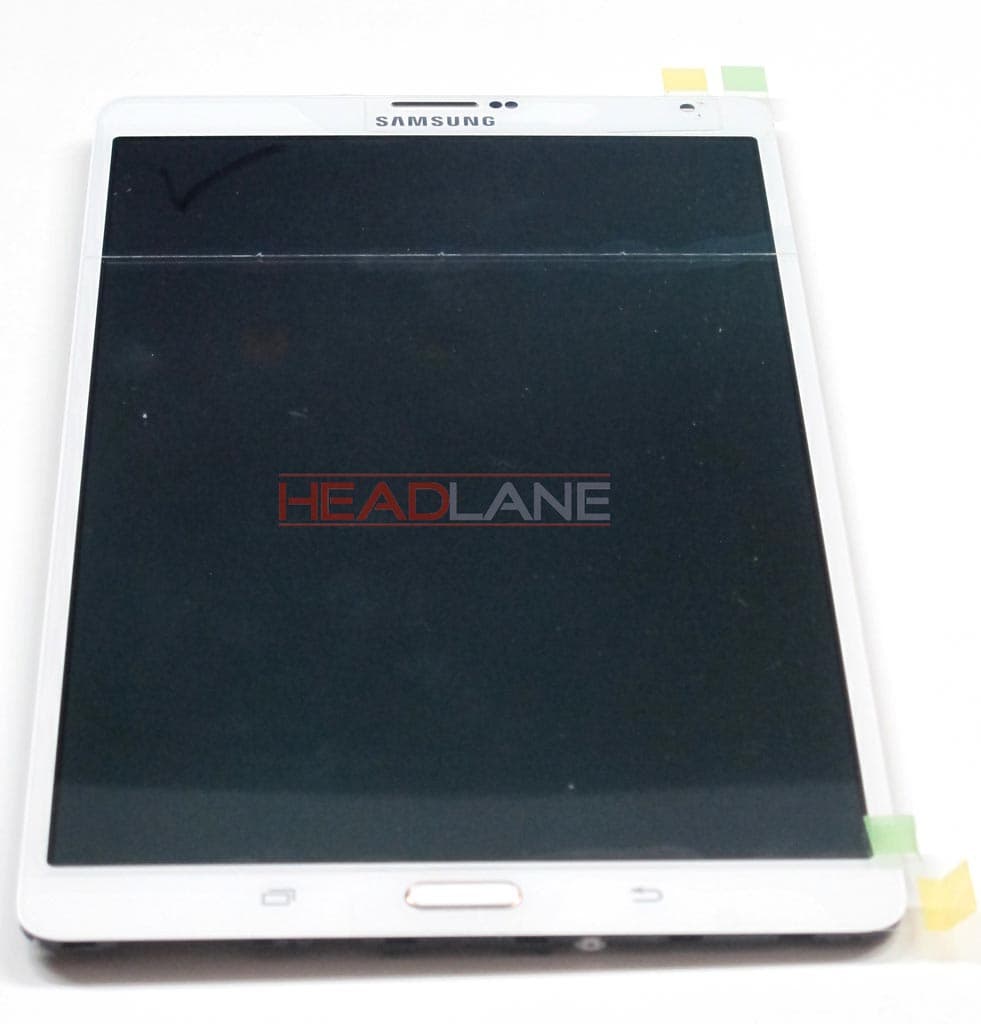 Samsung SM-T705 Galaxy Tab S 8.4 LTE LCD Display / Screen + Touch - White - GH97-16095A - Samsung Replacement Part