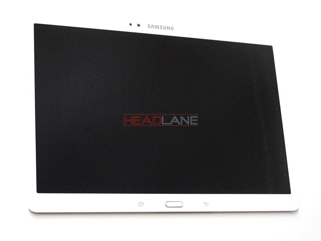 Samsung SM-T800 Galaxy Tab S 10.5 LCD Display / Screen + Touch - White - GH97-16028B - Samsung Replacement Part