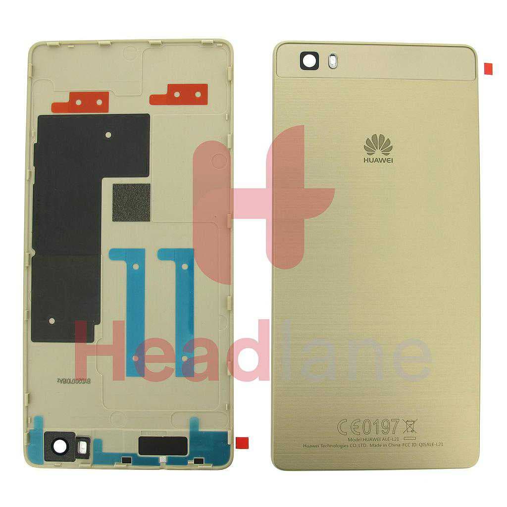 Huawei P8 Lite Battery Cover - Gold - 02350HVT - Huawei Replacement Part