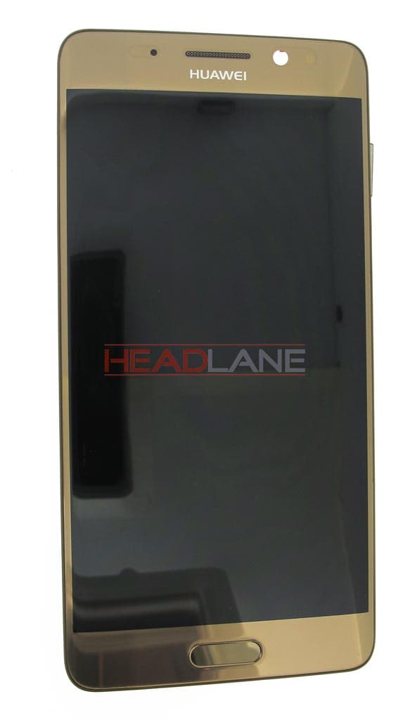 Huawei Mate 9 Pro LCD Display / Screen + Touch + Battery Assembly - Gold - 02351CQV - Huawei Replacement Part