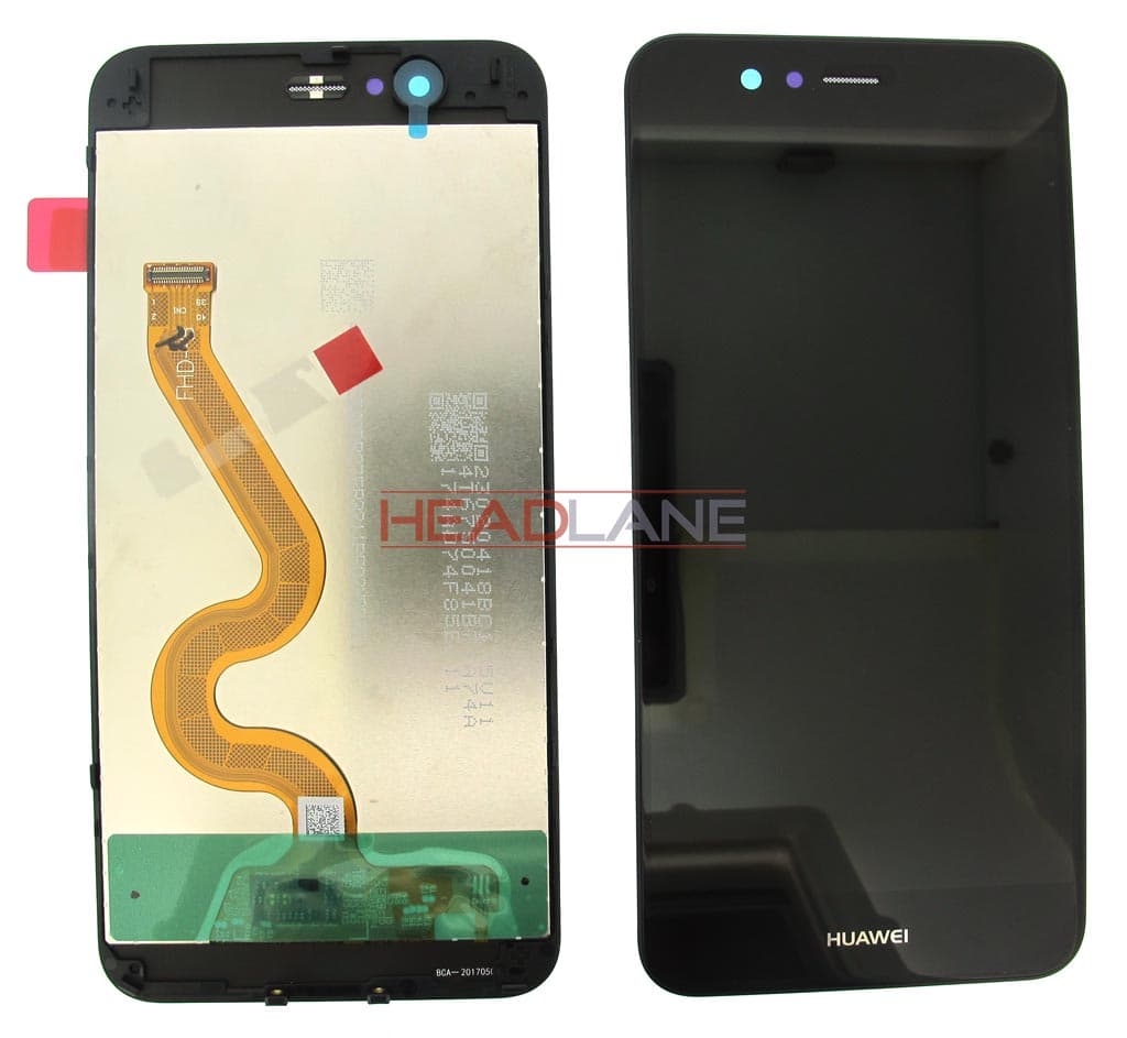 Huawei Nova Plus 2 LCD Display / Screen + Touch Assembly - Black / Blue - 02351KJK - Huawei Replacement Part