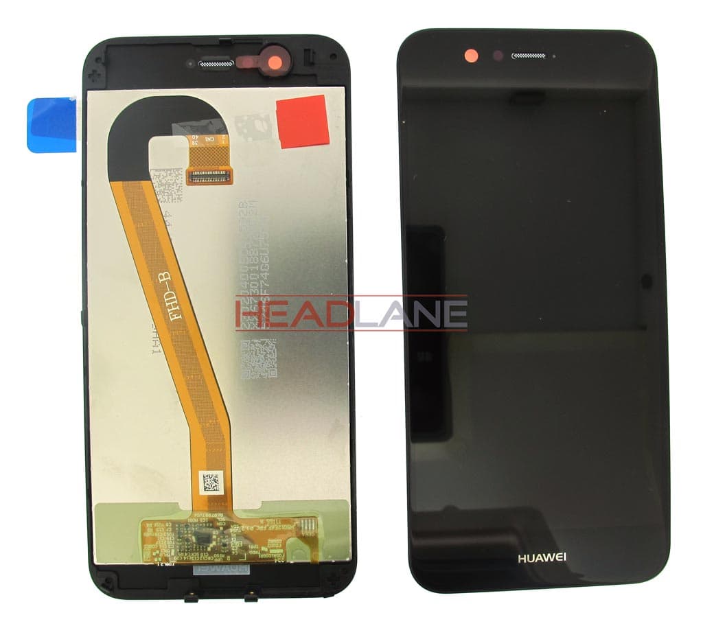 Huawei Nova 2 LCD Display / Screen + Touch Assembly - Black - 02351LQX - Huawei Replacement Part
