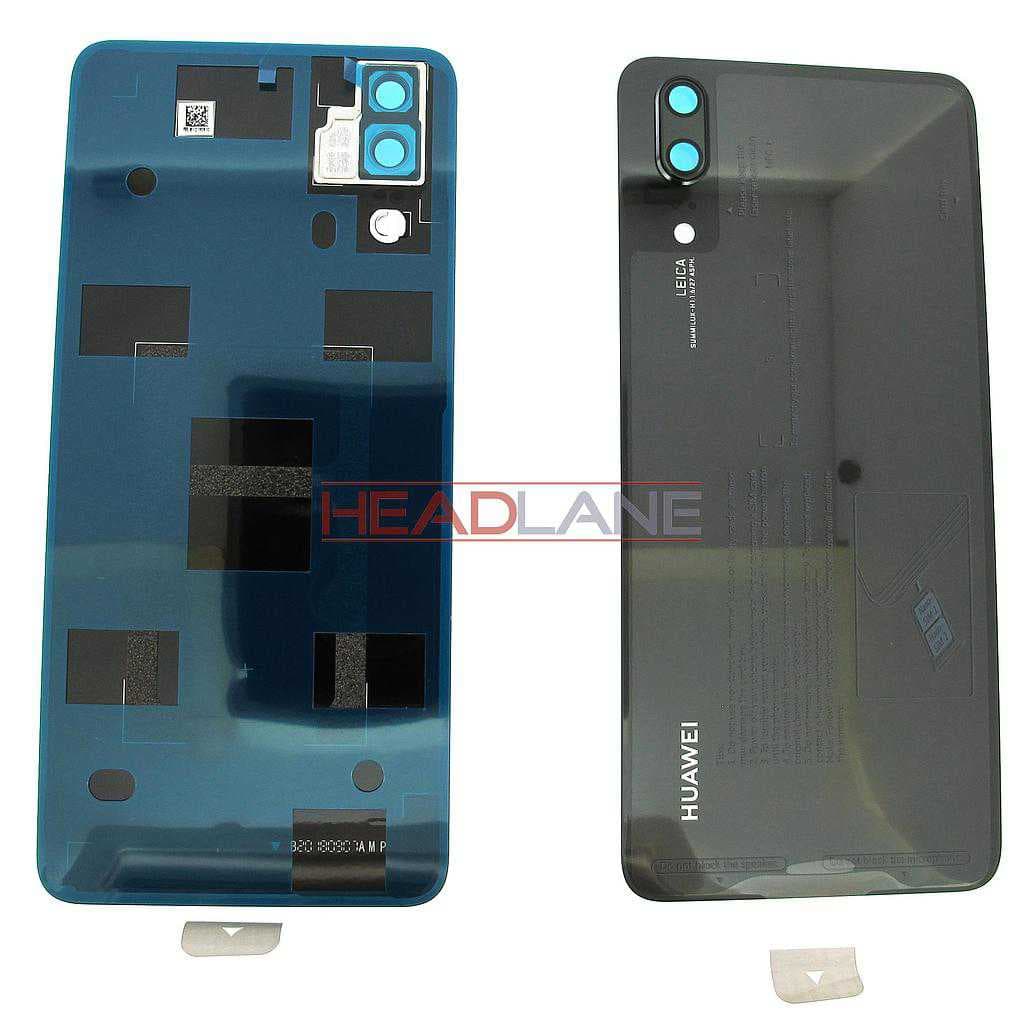 Huawei P20 Back / Battery Cover - Black - 02351WKV - Huawei Replacement Part