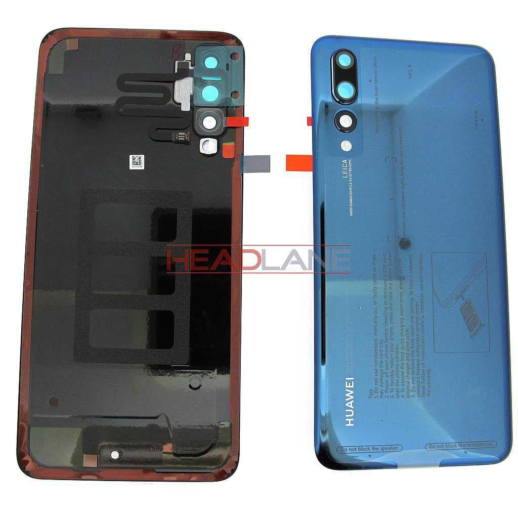 Huawei P20 Pro Back / Battery Cover - Blue - 02351WRT - Huawei Replacement Part