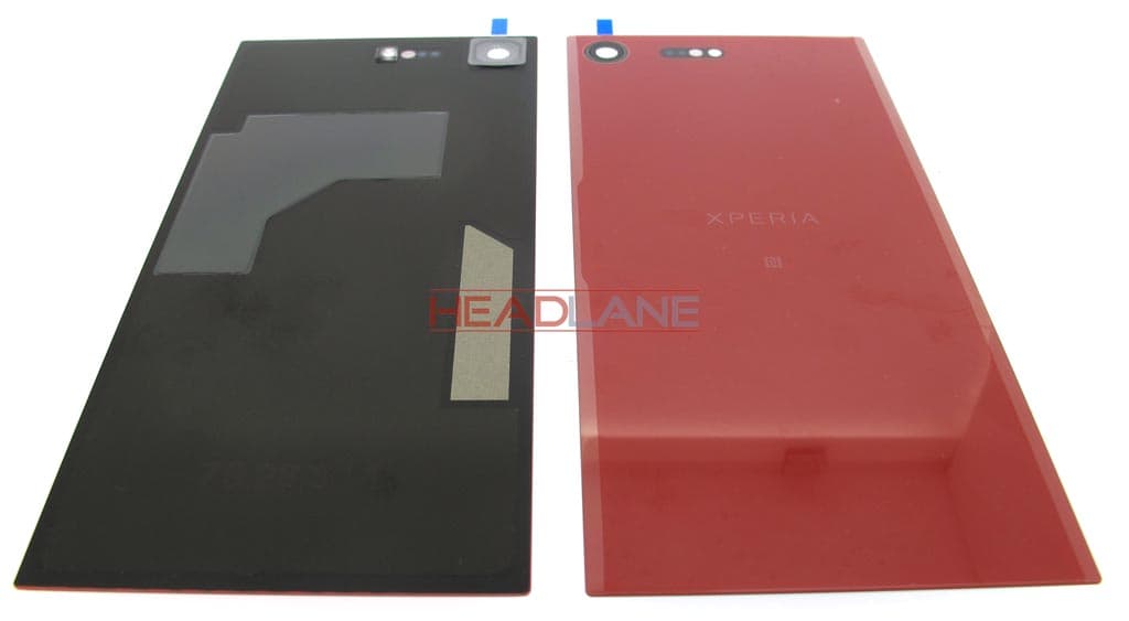 Sony G8141 G8142 Xperia XZ Premium Battery Cover - Red - 1307-5788 - Sony Replacement Part