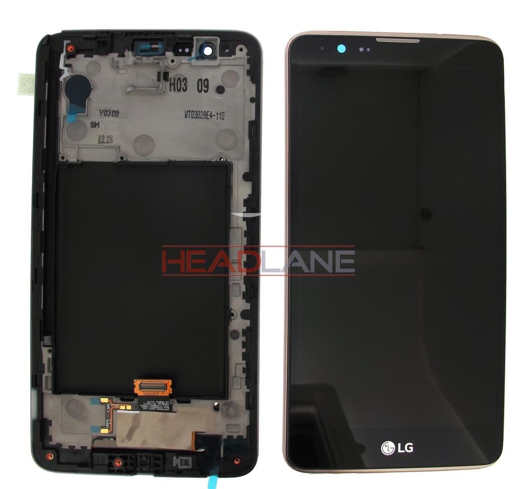 LG K520 Stylus 2 LCD Screen / Touch - Brown - ACQ88758801 - LG Replacement Part