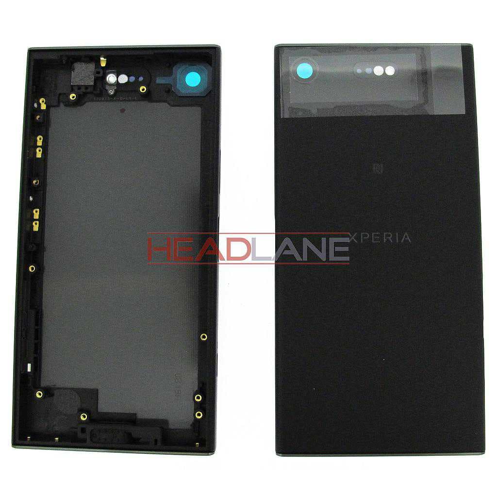 Sony G8441 Xperia XZ1 Compact Main Cover - Black - 1310-0303 - Sony Replacement Part