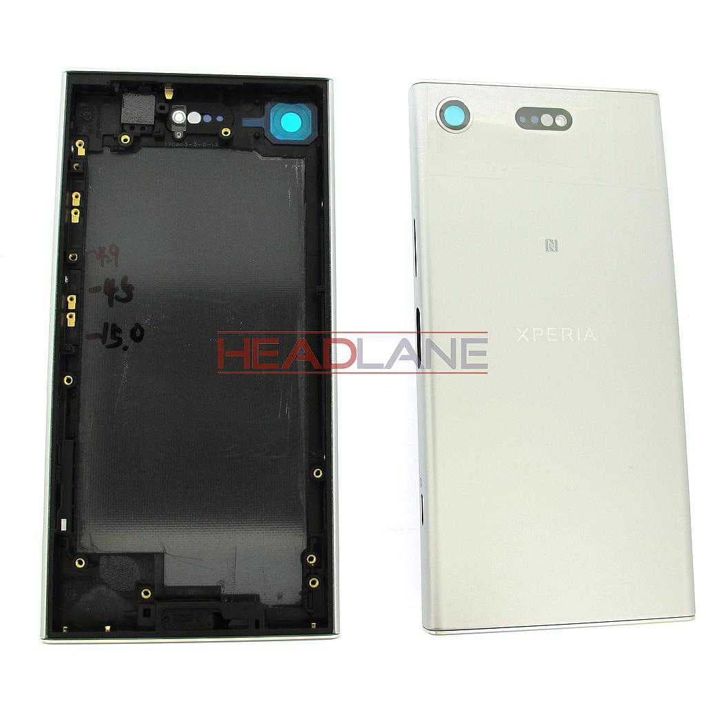 Sony G8441 Xperia XZ1 Compact Main Cover - Silver - 1310-0305 - Sony Replacement Part