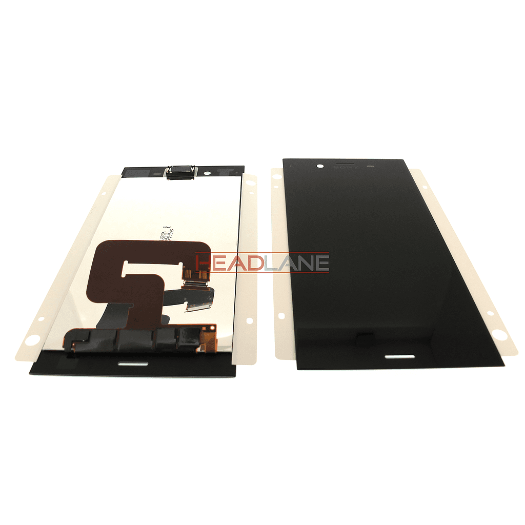 Sony G8441 Xperia XZ1 Compact LCD Display / Screen + Touch - Black - 1310-0315 - Sony Replacement Part