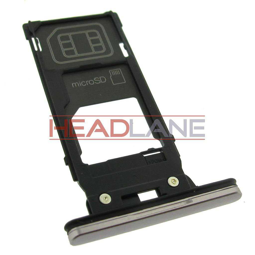 Sony H8216 Xperia XZ2 SINGLE SIM Card Tray - Pink - 1311-3789 - Sony Replacement Part