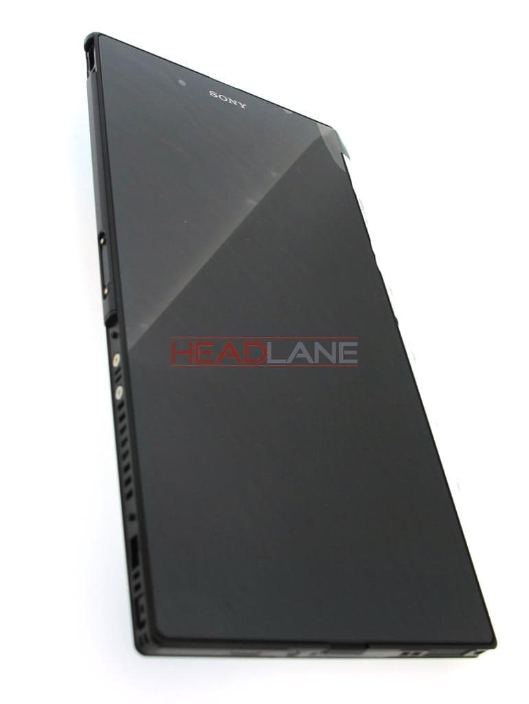 Sony C6802 Xperia Z Ultra LCD Display / Screen + Touch - Black - 1275-5108 - Sony Replacement Part