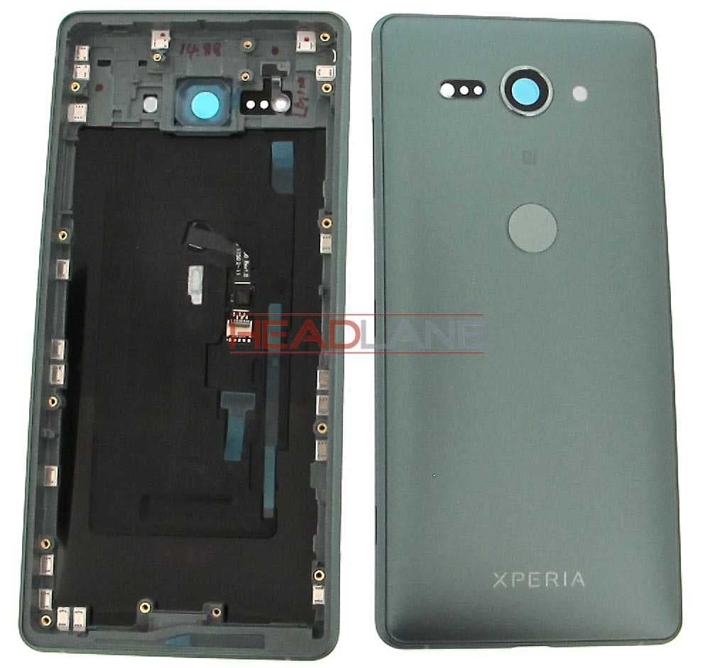 Sony H8324 H8314 Xperia XZ2 Compact Battery Cover - Green - 1313-0872 - Sony Replacement Part
