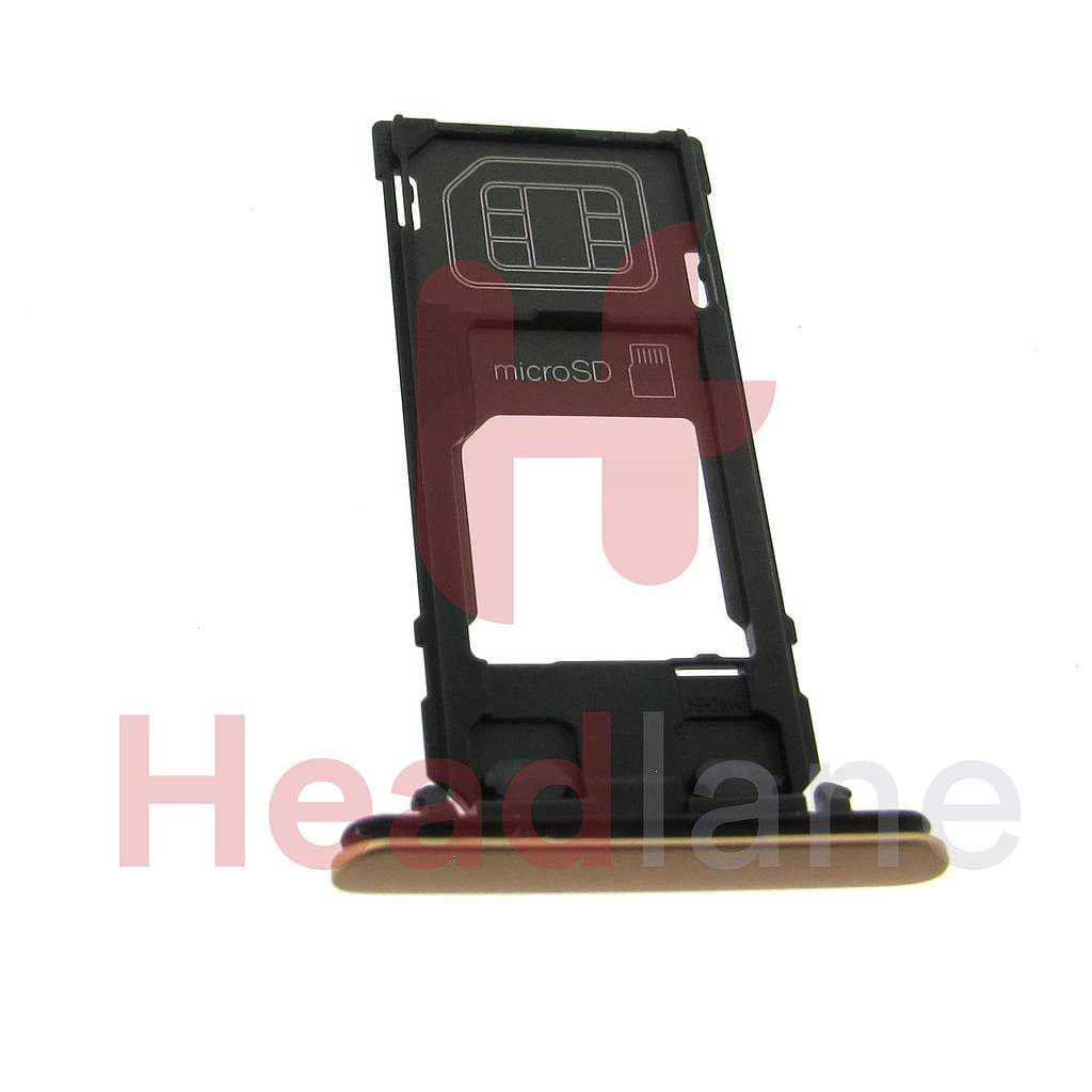 Sony H8324 Xperia XZ2 Compact SINGLE SIM Card Tray - Pink - 1313-0972 - Sony Replacement Part