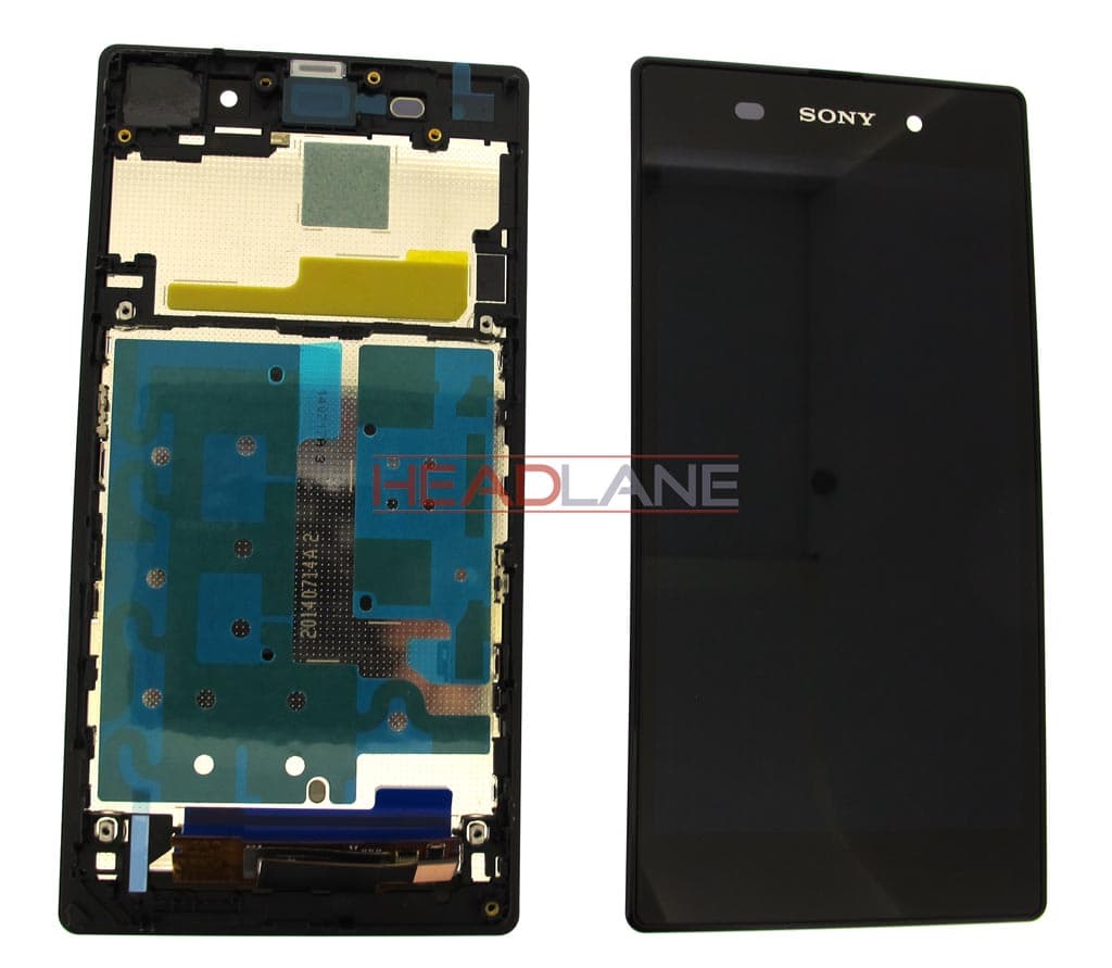 Sony C6902 Xperia Z1 LCD Display / Screen + Touch - Black - 1276-5214 - Sony Replacement Part