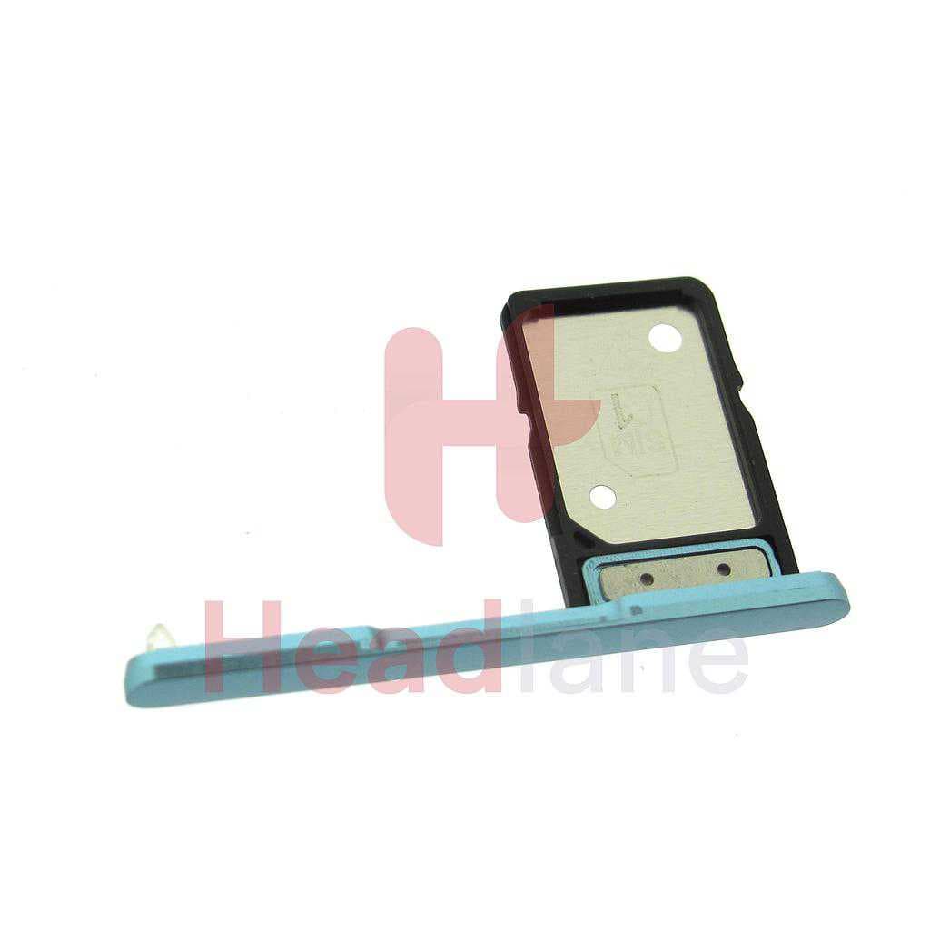 Sony H3113 H4113 Xperia XA2 / XA2 Dual SIM Card Tray Blue - 306J24S0300 - Sony Replacement Part