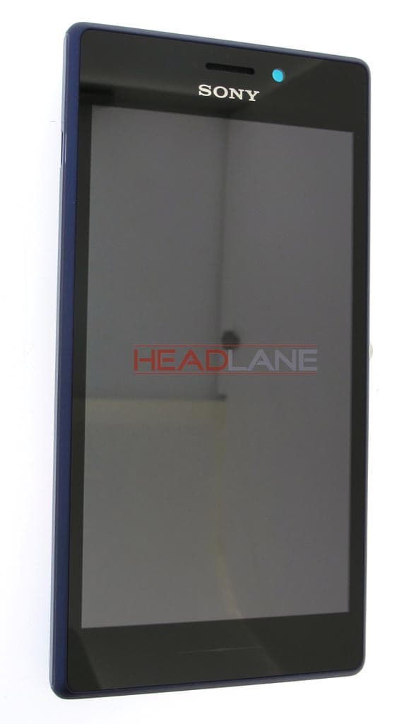 Sony D2305 / D2306 Xperia M2 LCD Display / Screen + Touch - Purple - 78P7120005N - Sony Replacement Part