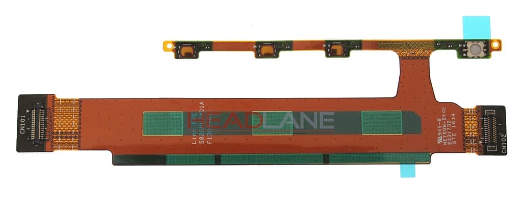 Sony D5102 D5103 D5103 Xperia T3 Volume / Power Key Flex - F/312GUL24C0D - Sony Replacement Part