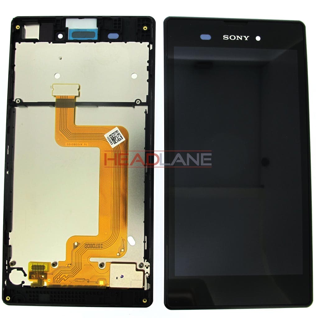 Sony D5102 D5103 D5106 Xperia T3 LCD Display / Screen + Touch - Black - F/191GUL0005A - Sony Replacement Part