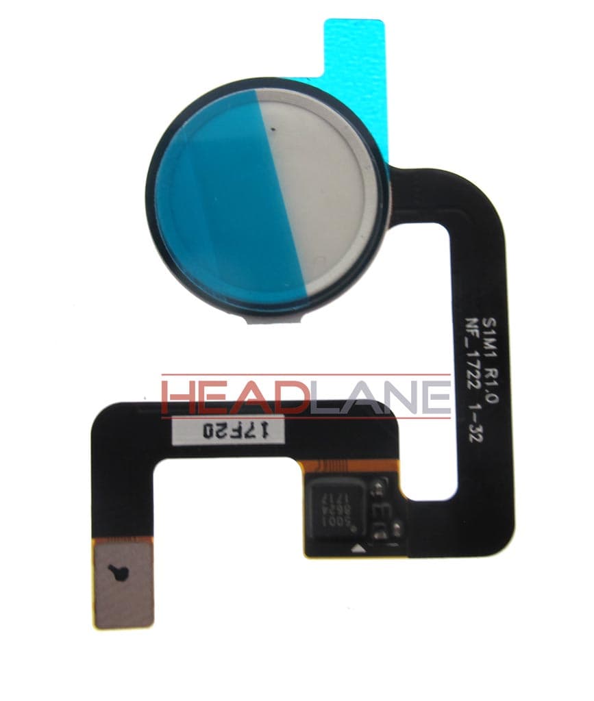 Google Pixel XL G-2PW2200 Fingerprint Sensor - Silver - 54H20609-00M - Google Replacement Part