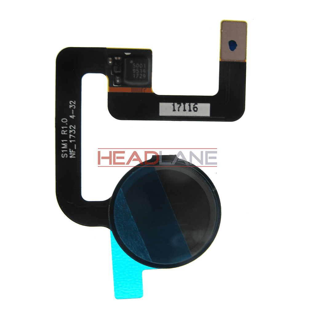 Google Pixel XL G-2PW2200 Fingerprint Sensor - Black - 54H20609-01M - Google Replacement Part