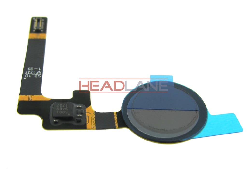 Google Pixel 2 G011A Fingerprint Reader / Sensor - Black - 54H20644-00M - Google Replacement Part