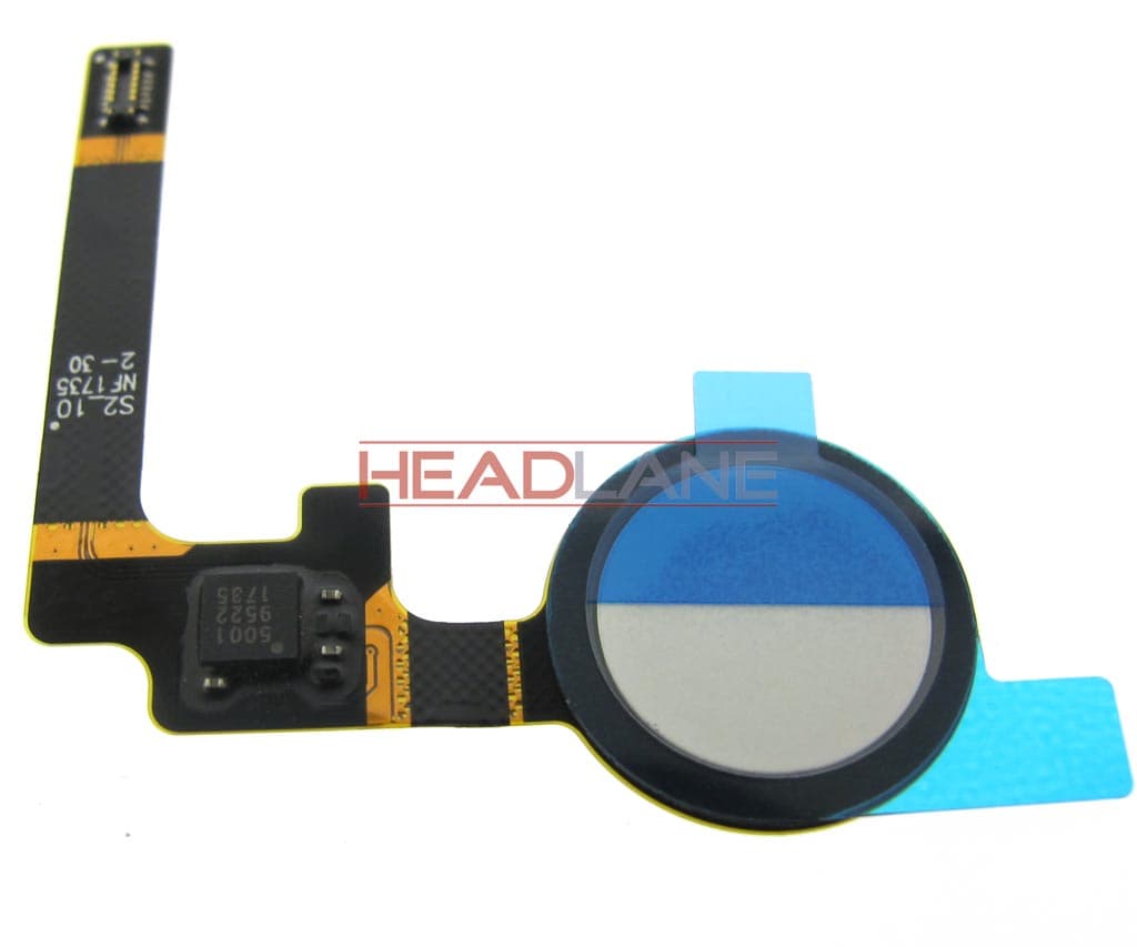 Google Pixel 2 G011A Fingerprint Reader / Sensor - White - 54H20644-01M - Google Replacement Part