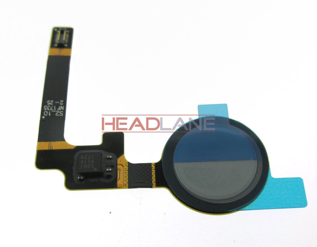 Google Pixel 2 G011A Fingerprint Reader / Sensor - Blue - 54H20644-02M - Google Replacement Part