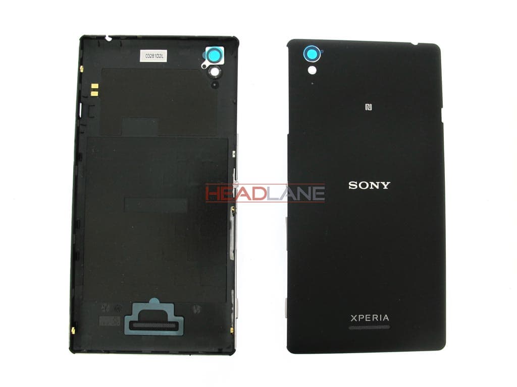 Sony D5102 Xperia T3 Battery Cover - Black - F/196GUL0001A - Sony Replacement Part