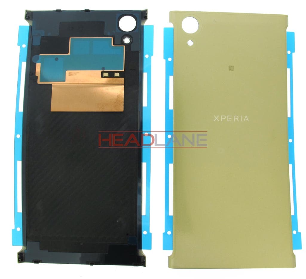 Sony G3412 Xperia XA1 Plus Battery Cover - Gold - 78PB6200040 - Sony Replacement Part
