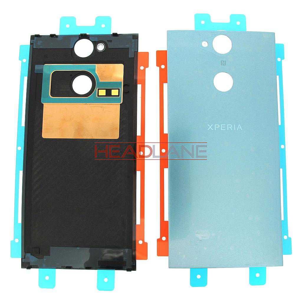 Sony H3113 H4113 Xperia XA2 / XA2 Dual Battery Cover Blue - 78PC0300030 - Sony Replacement Part