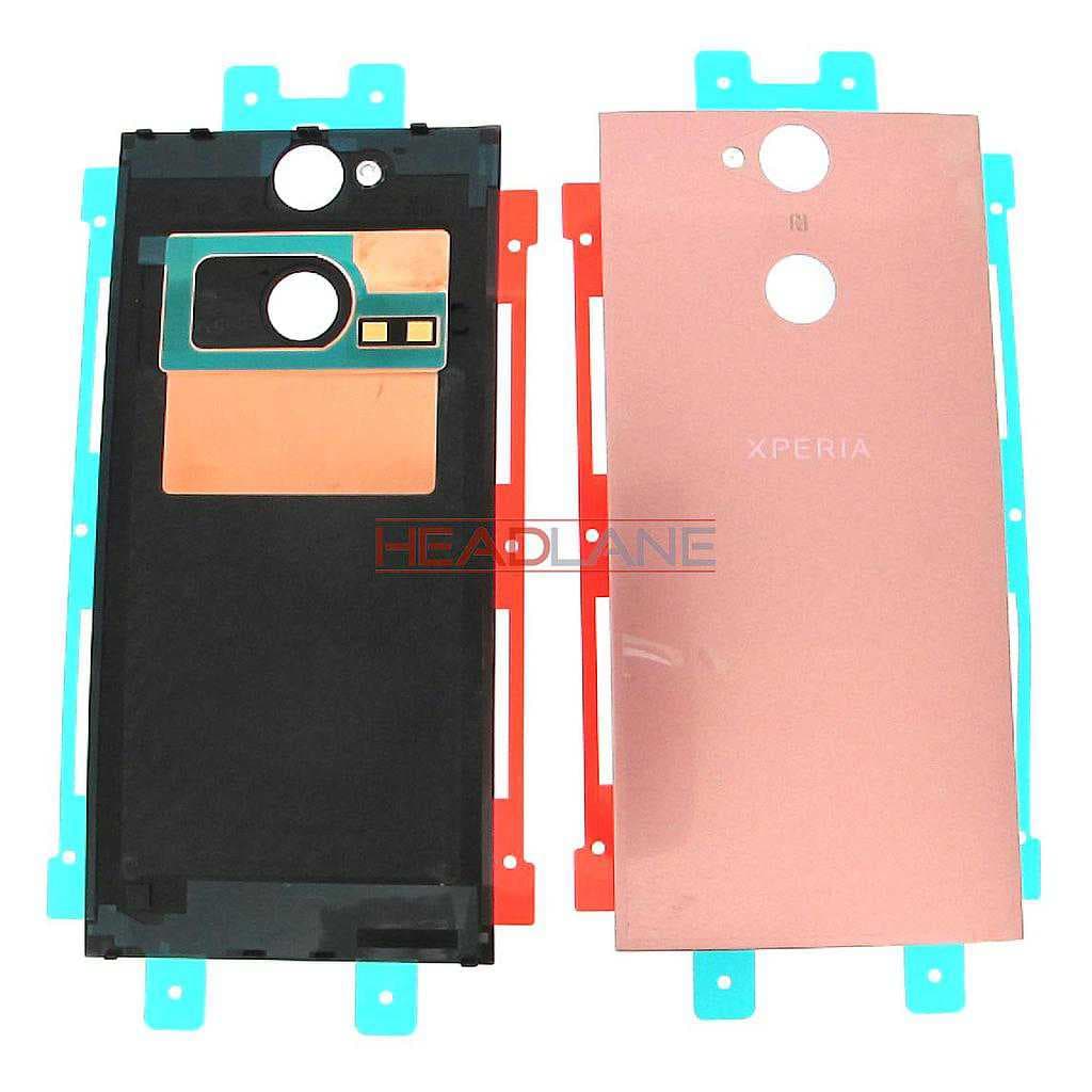 Sony H3113 H4113 Xperia XA2 / XA2 Dual Battery Cover Pink - 78PC0300040 - Sony Replacement Part