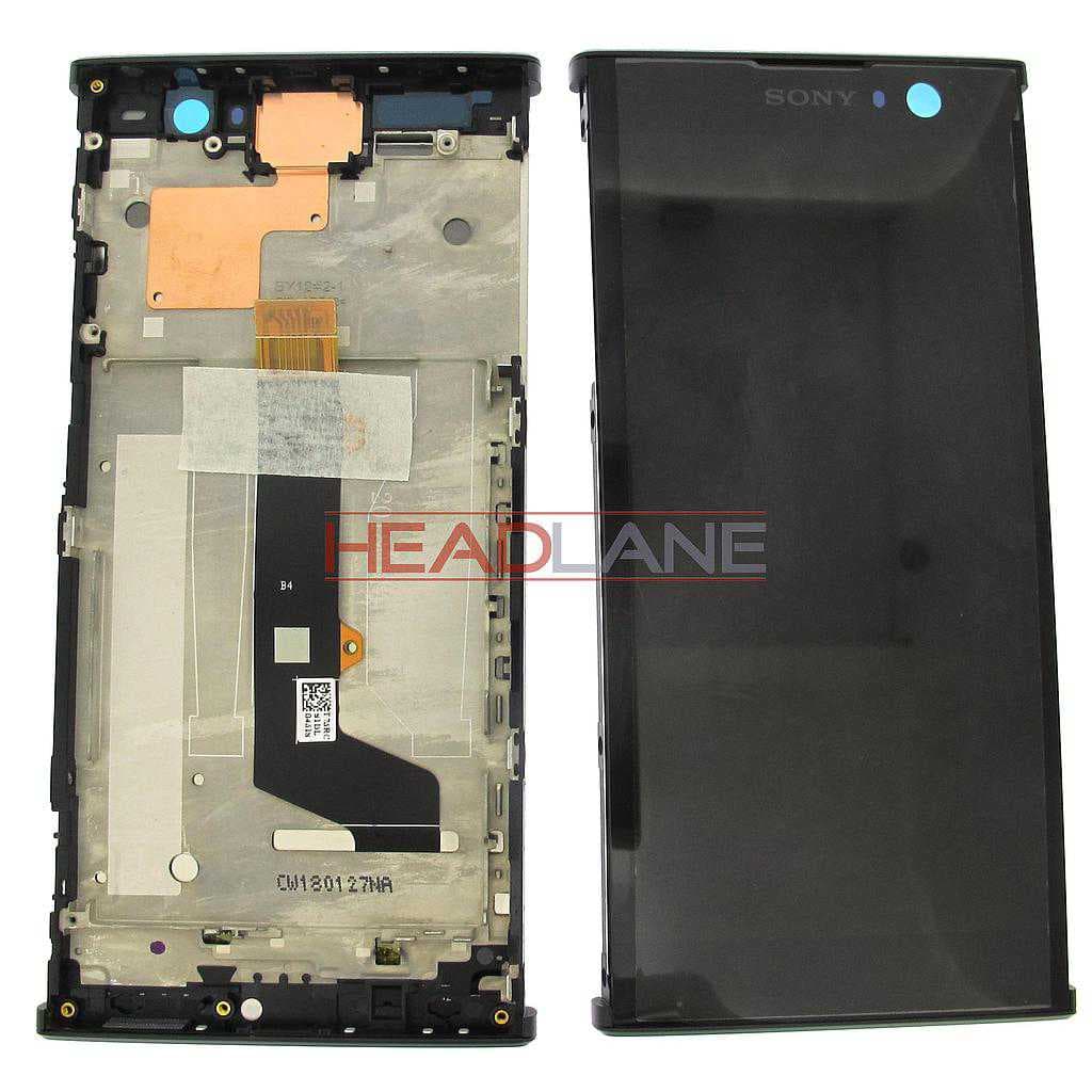 Sony H3113 H4113 Xperia XA2 / XA2 Dual LCD Display / Screen + Touch - Black - 78PC0600020 - Sony Replacement Part