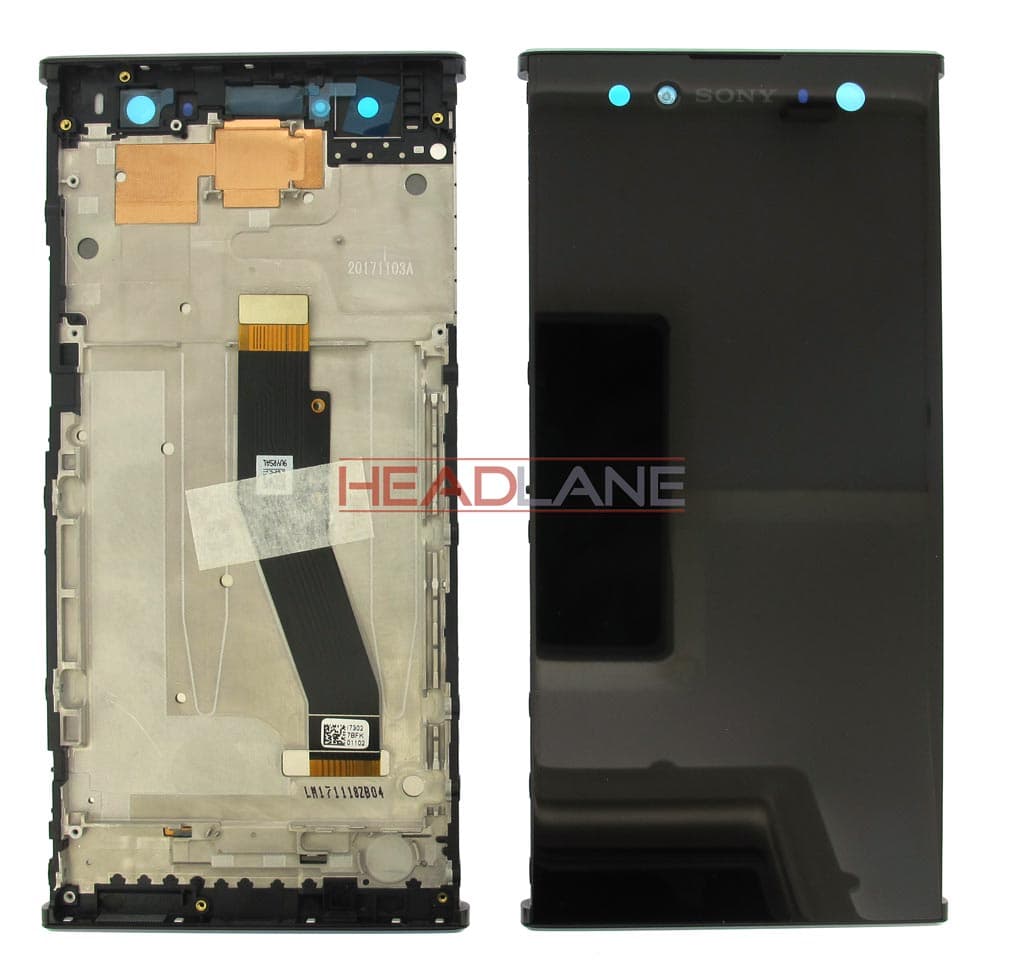 Sony H4213 Xperia XA2 Ultra Dual LCD Display / Screen + Touch - Black - 78PC2300020 - Sony Replacement Part