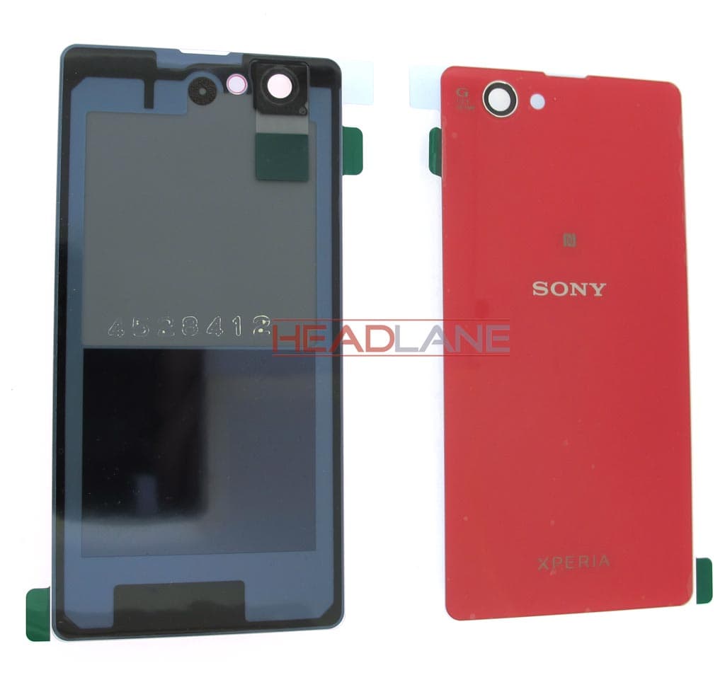 Sony D5503 Xperia Z1 Compact Battery Cover - Pink - 1276-8473 - Sony Replacement Part