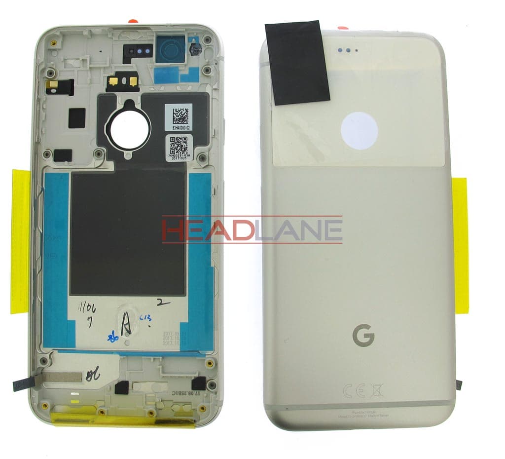 Google Pixel G-2PW4200 Battery / Back Cover - Silver - 83H40050-02 - Google Replacement Part