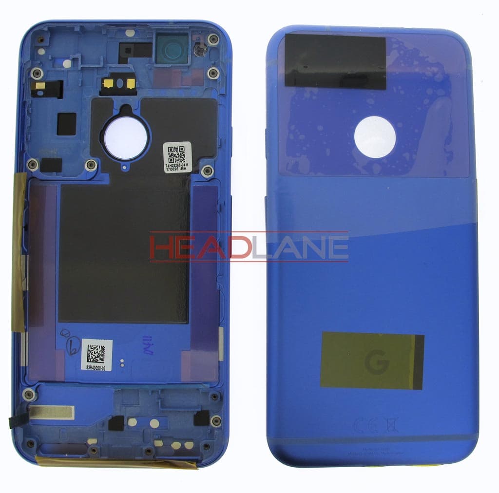 Google Pixel G-2PW4200 Battery / Back Cover - Blue - 83H40050-03 - Google Replacement Part