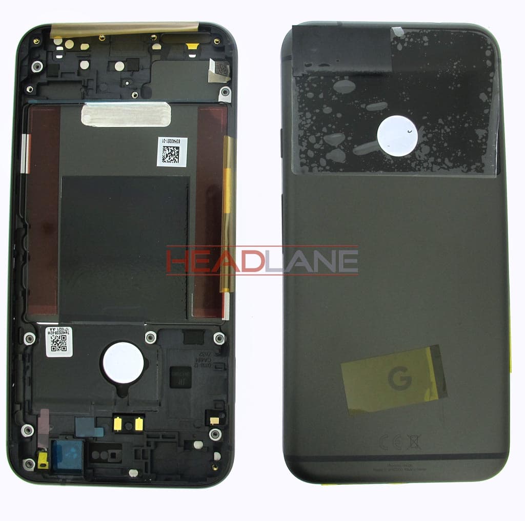 Google Pixel XL G-2PW2200 Battery / Back Cover - Black - 83H40051-01 - Google Replacement Part