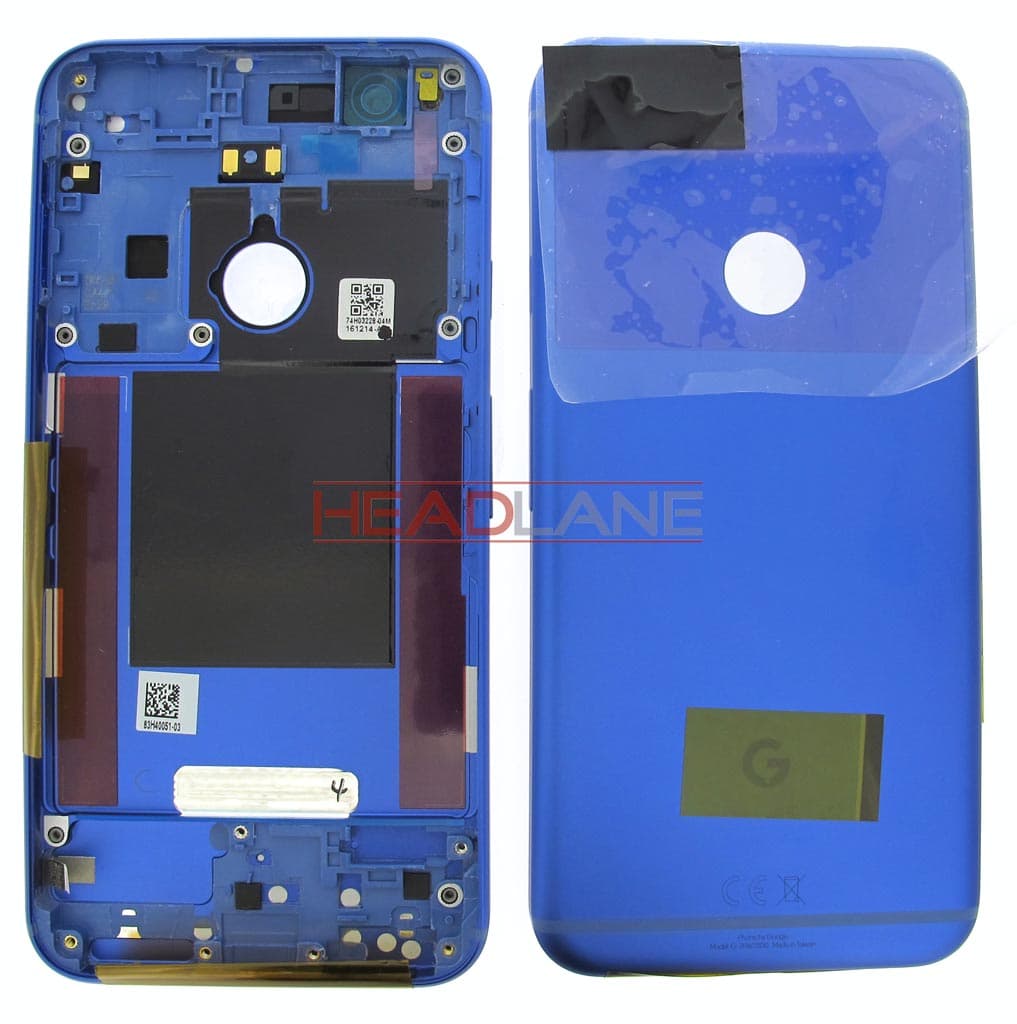 Google Pixel XL G-2PW2200 Battery / Back Cover - Blue - 83H40051-03 - Google Replacement Part