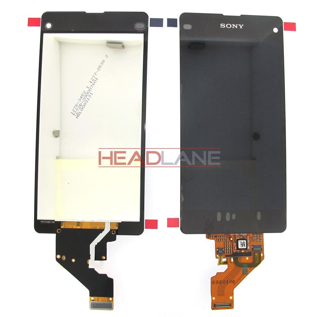 Sony D5503 Xperia Z1 Compact LCD Display / Screen + Touch - 1277-2538 - Sony Replacement Part