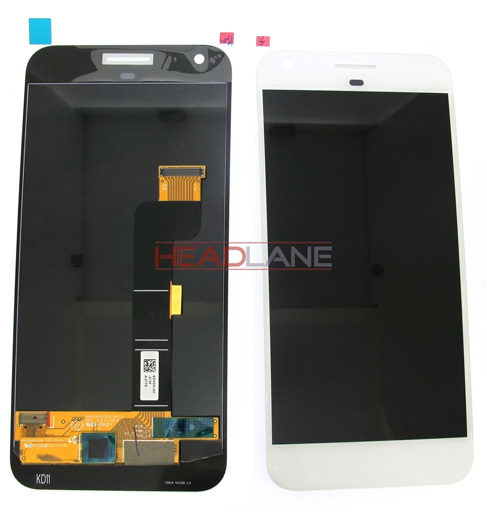 Google Pixel XL G-2PW2200 LCD Display / Screen + Touch - White - 83H90205-01 - Google Replacement Part