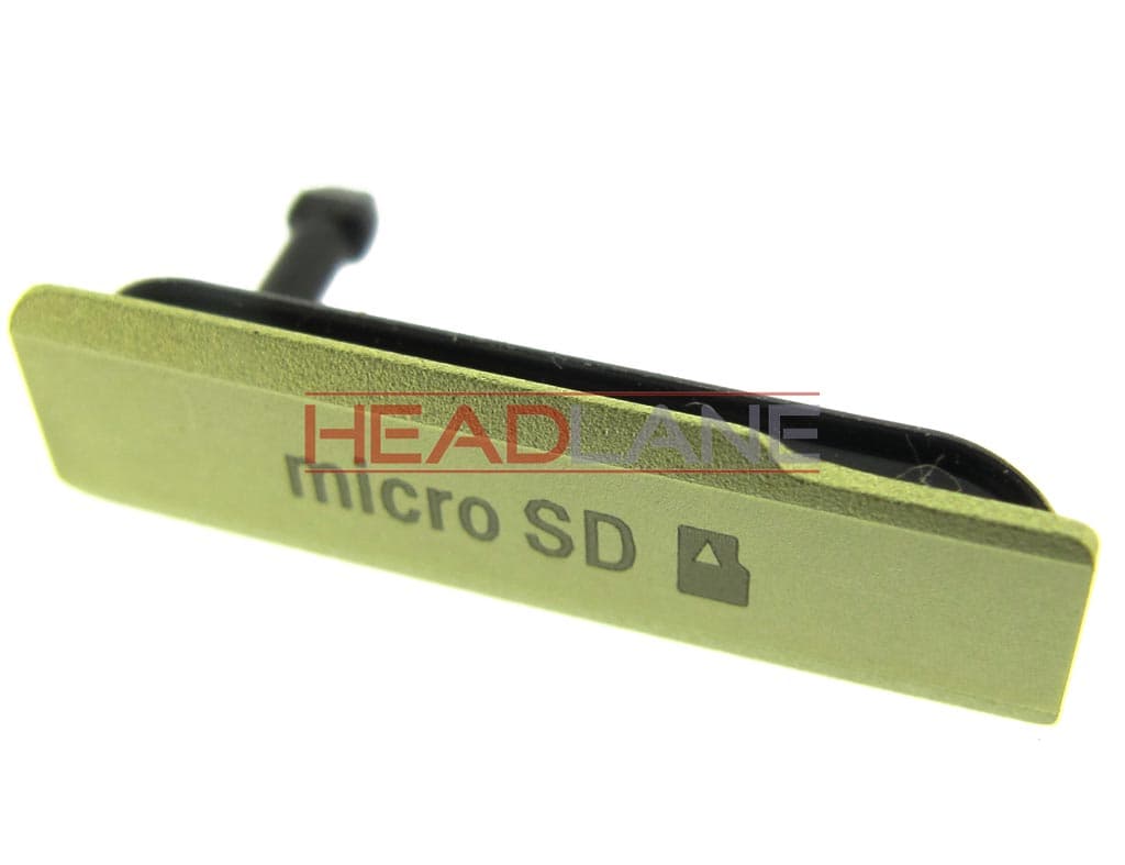 Sony D5503 Xperia Z1 SD Card Cap - Lime - 1276-8408 - Sony Replacement Part