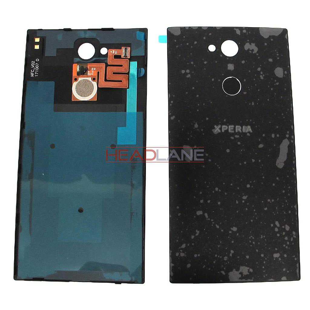 Sony H3311 Xperia L2 Battery Cover - Black - A/8CS-81030-0005 - Sony Replacement Part